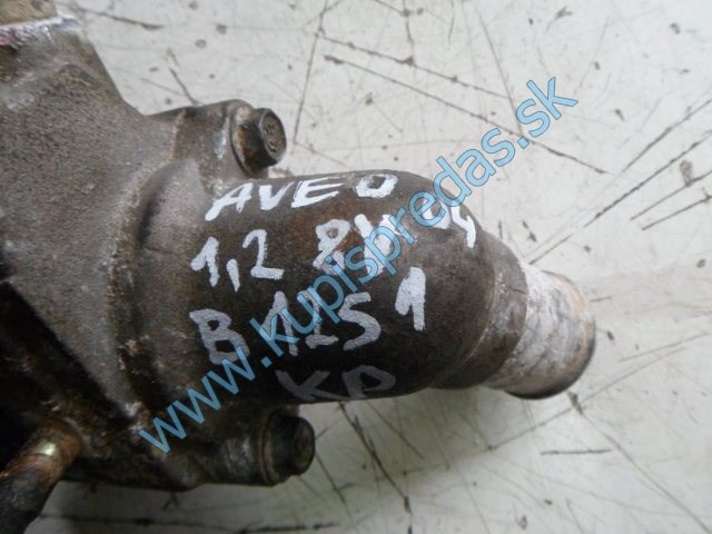 obal termostatu na chevrolet aveo 1,2i 8V, 